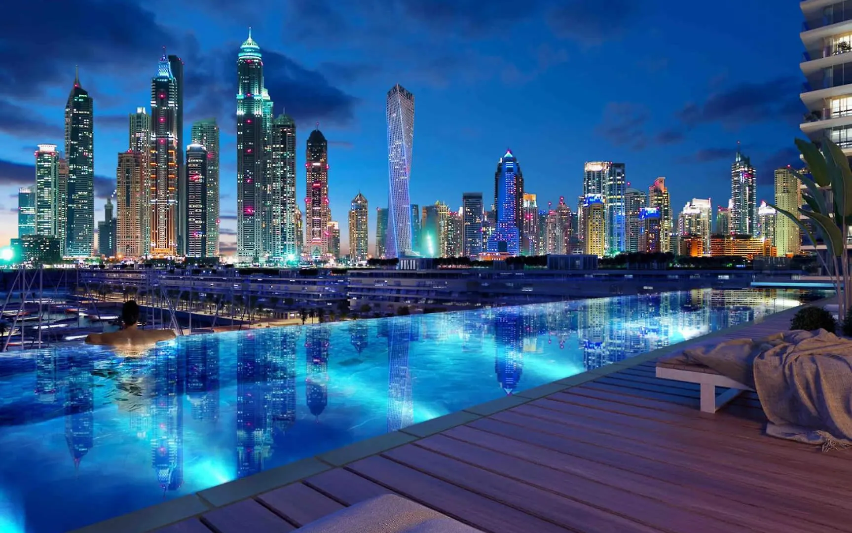 Livbnb - Chic 1Br, Beachfront & Marina Views Dubai 0*,  United Arab Emirates